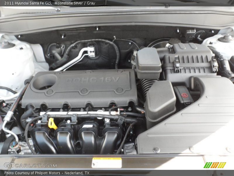  2011 Santa Fe GLS Engine - 2.4 Liter DOHC 16-Valve VVT 4 Cylinder
