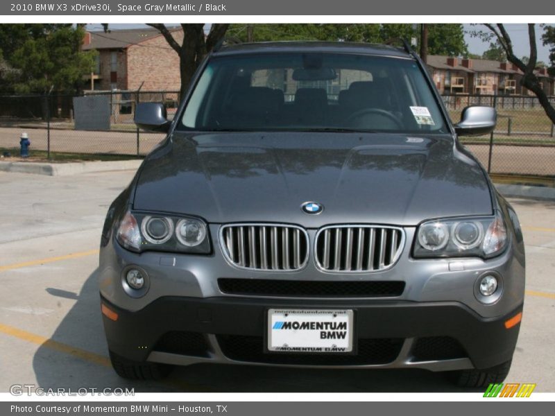 Space Gray Metallic / Black 2010 BMW X3 xDrive30i