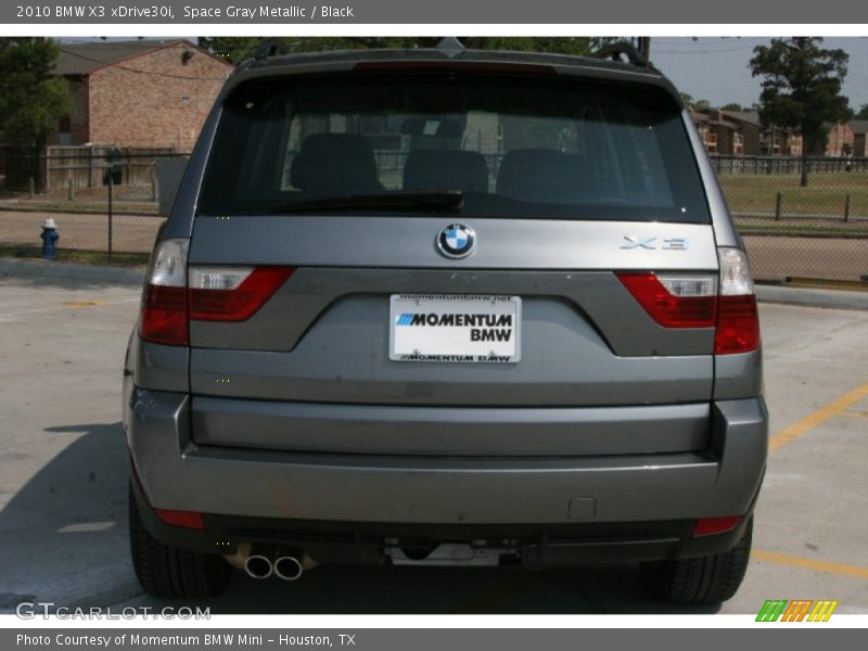 Space Gray Metallic / Black 2010 BMW X3 xDrive30i
