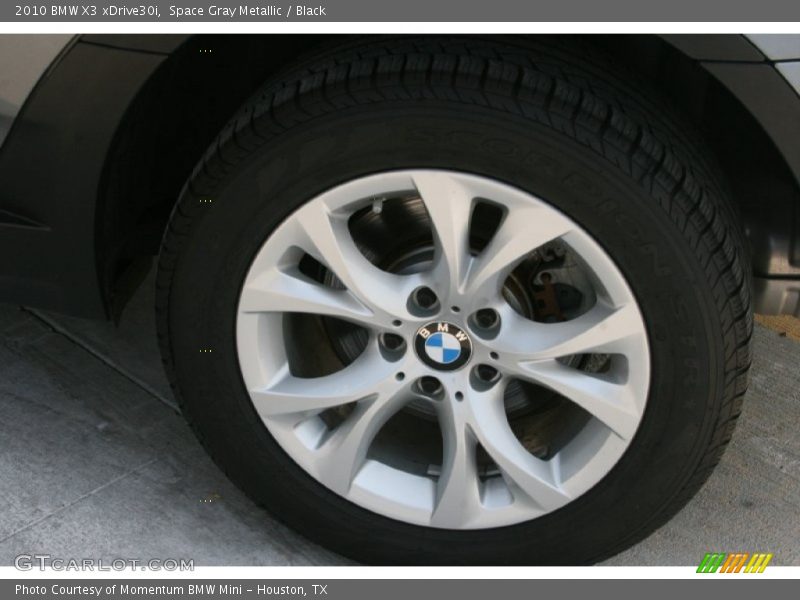 Space Gray Metallic / Black 2010 BMW X3 xDrive30i