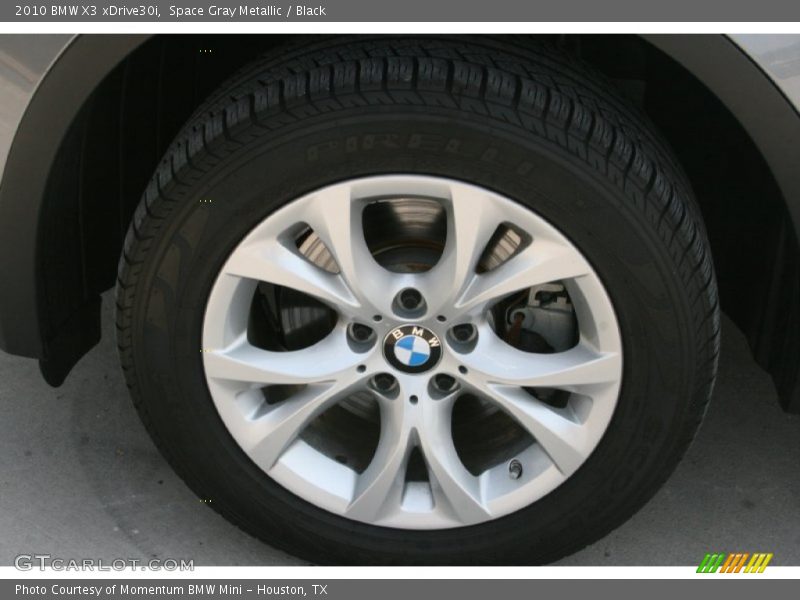 Space Gray Metallic / Black 2010 BMW X3 xDrive30i