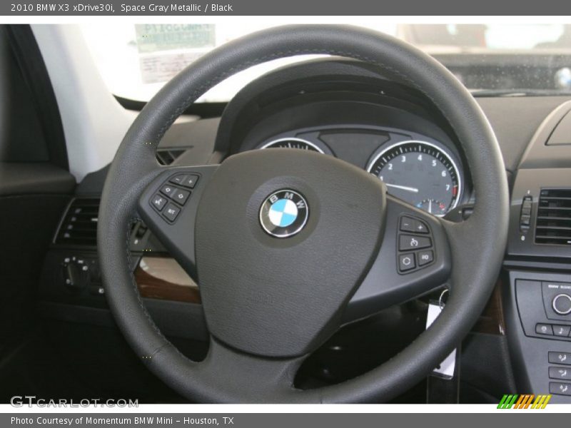 Space Gray Metallic / Black 2010 BMW X3 xDrive30i