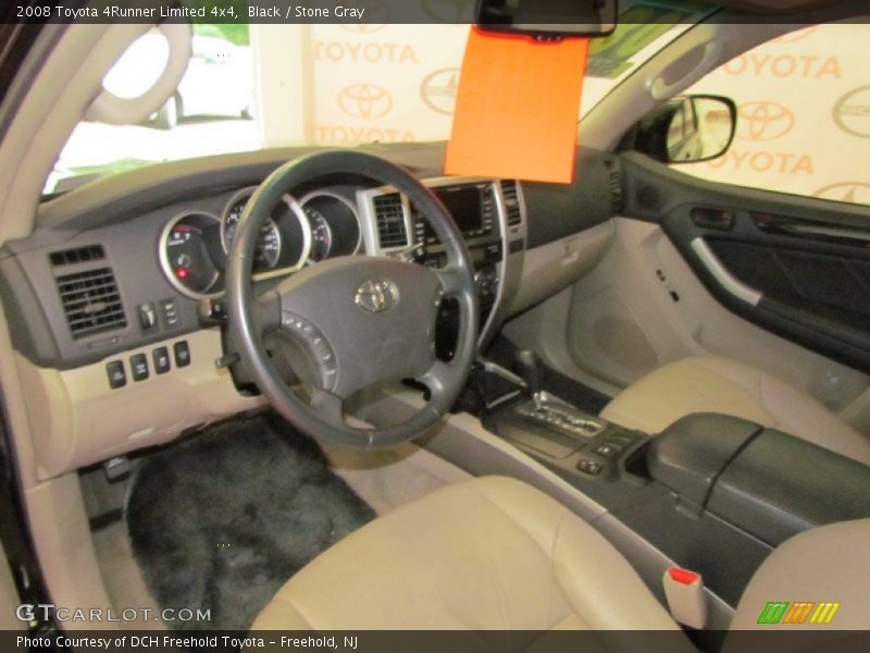 Black / Stone Gray 2008 Toyota 4Runner Limited 4x4