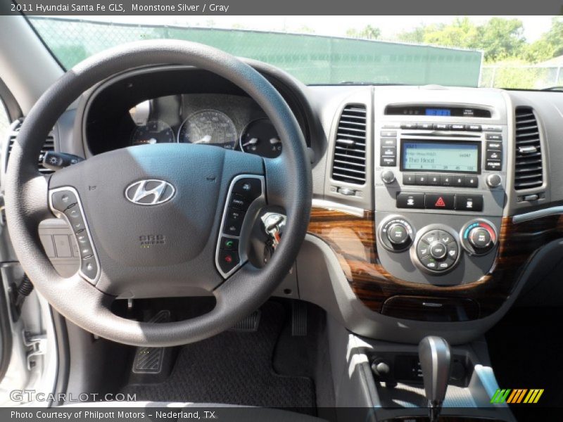 Dashboard of 2011 Santa Fe GLS