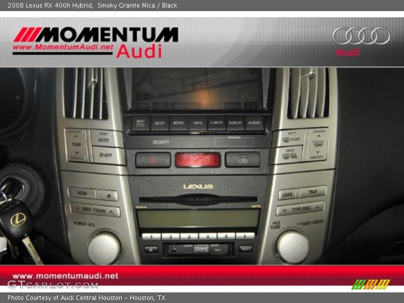 Smoky Granite Mica / Black 2008 Lexus RX 400h Hybrid