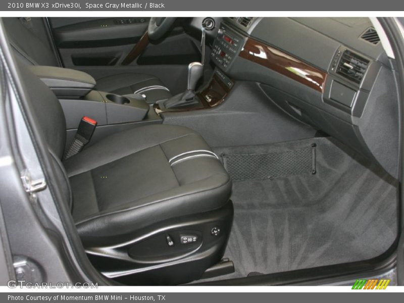 Space Gray Metallic / Black 2010 BMW X3 xDrive30i