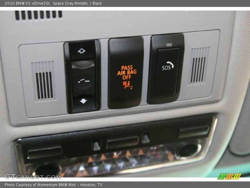 Space Gray Metallic / Black 2010 BMW X3 xDrive30i