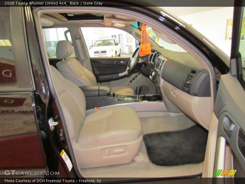 Black / Stone Gray 2008 Toyota 4Runner Limited 4x4