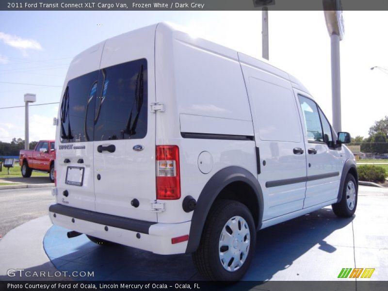 Frozen White / Dark Grey 2011 Ford Transit Connect XLT Cargo Van