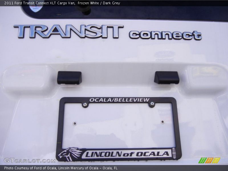 Frozen White / Dark Grey 2011 Ford Transit Connect XLT Cargo Van