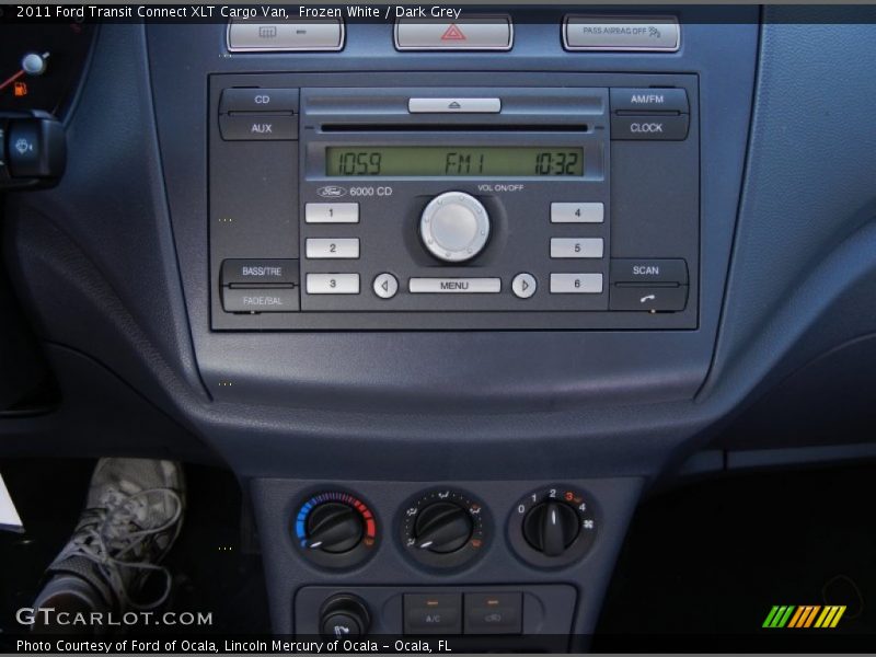 Controls of 2011 Transit Connect XLT Cargo Van