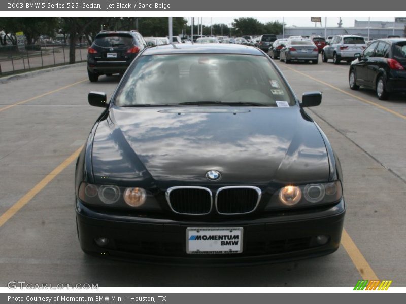 Jet Black / Sand Beige 2003 BMW 5 Series 525i Sedan