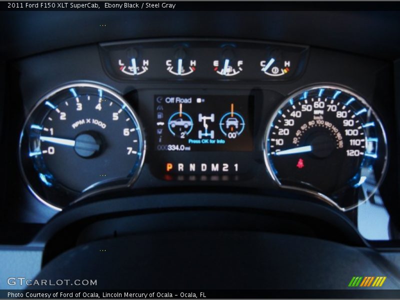  2011 F150 XLT SuperCab XLT SuperCab Gauges