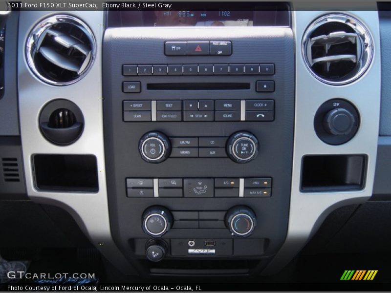 Controls of 2011 F150 XLT SuperCab