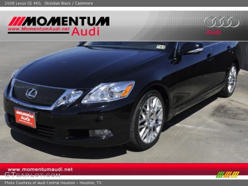 Obsidian Black / Cashmere 2008 Lexus GS 460