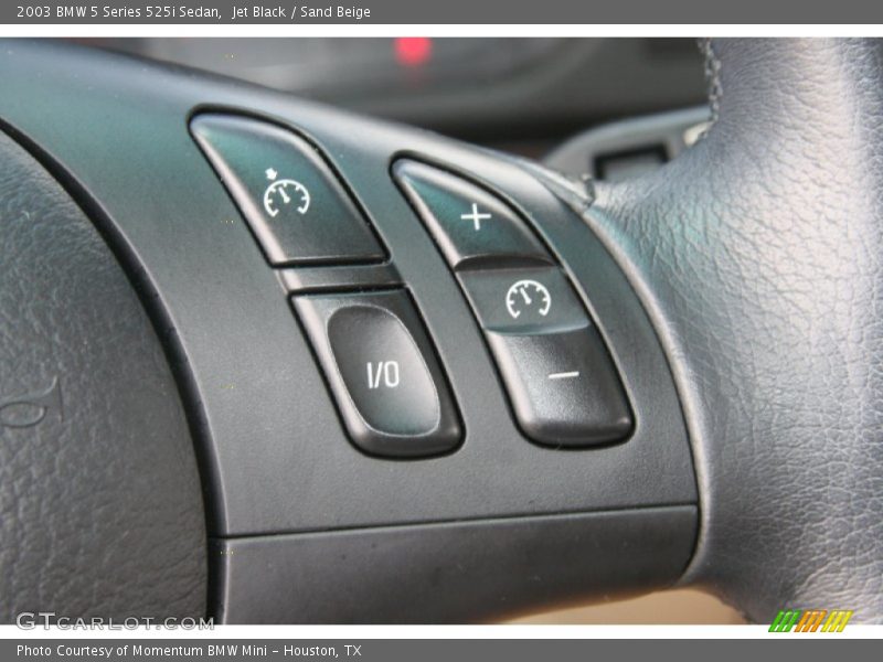 Jet Black / Sand Beige 2003 BMW 5 Series 525i Sedan
