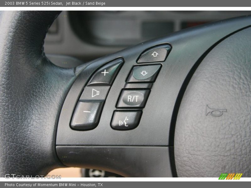 Jet Black / Sand Beige 2003 BMW 5 Series 525i Sedan