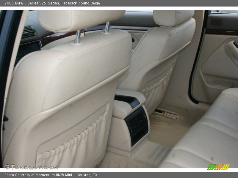 Jet Black / Sand Beige 2003 BMW 5 Series 525i Sedan