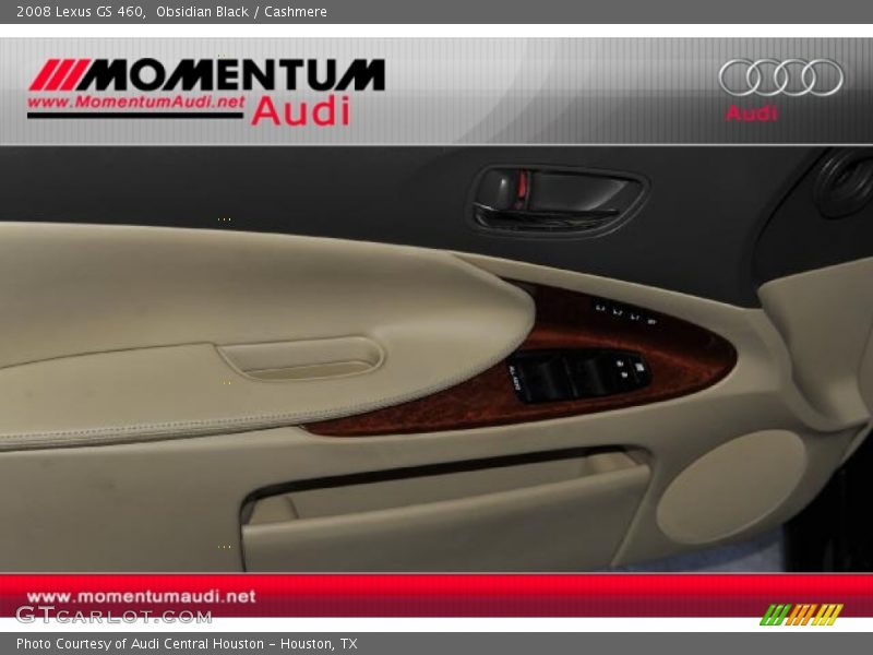Obsidian Black / Cashmere 2008 Lexus GS 460