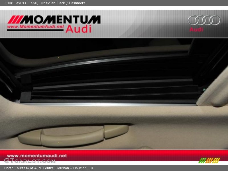 Obsidian Black / Cashmere 2008 Lexus GS 460
