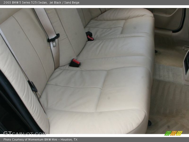 Jet Black / Sand Beige 2003 BMW 5 Series 525i Sedan