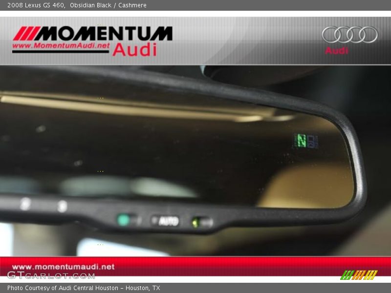 Obsidian Black / Cashmere 2008 Lexus GS 460