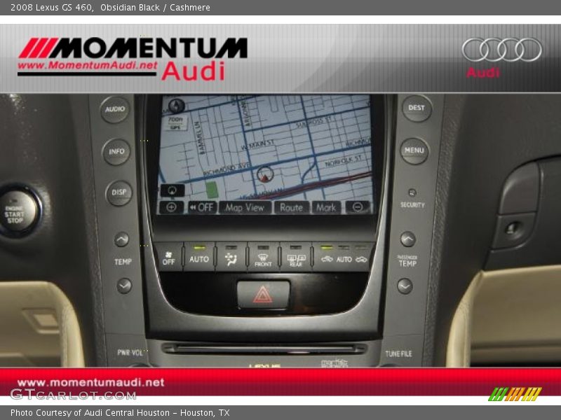 Obsidian Black / Cashmere 2008 Lexus GS 460