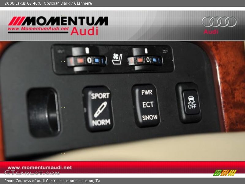 Obsidian Black / Cashmere 2008 Lexus GS 460