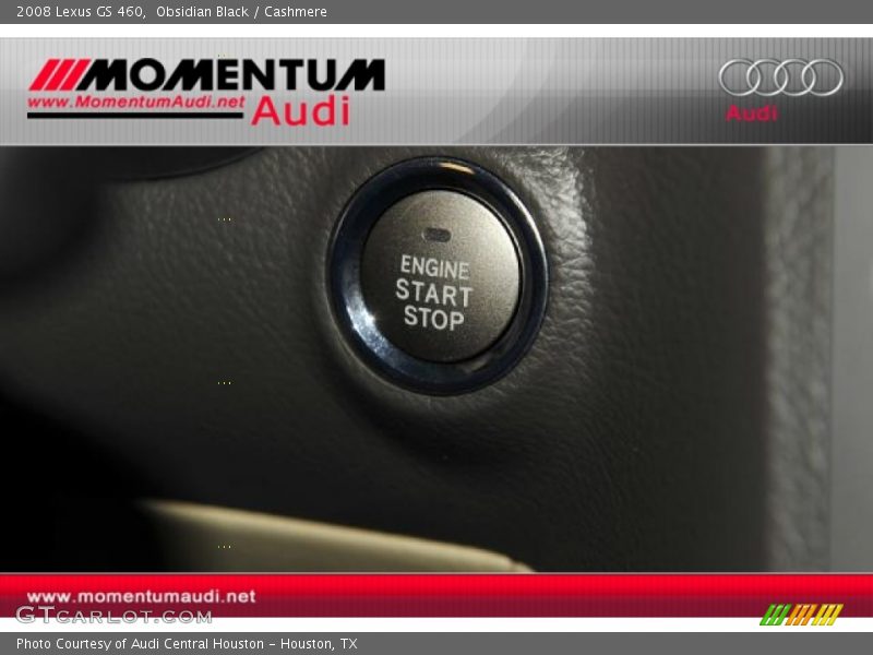 Obsidian Black / Cashmere 2008 Lexus GS 460