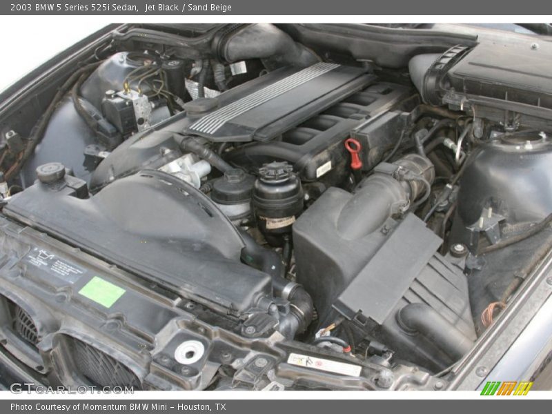 Jet Black / Sand Beige 2003 BMW 5 Series 525i Sedan