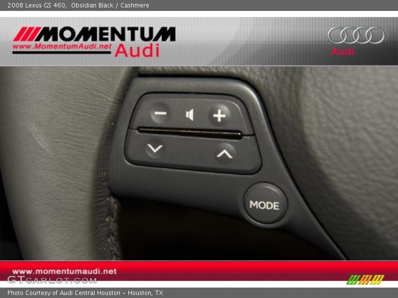 Obsidian Black / Cashmere 2008 Lexus GS 460