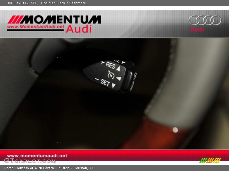 Obsidian Black / Cashmere 2008 Lexus GS 460