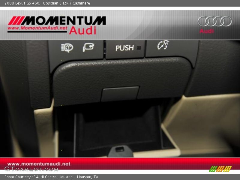 Obsidian Black / Cashmere 2008 Lexus GS 460