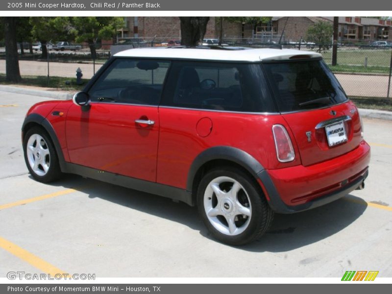 Chili Red / Panther Black 2005 Mini Cooper Hardtop