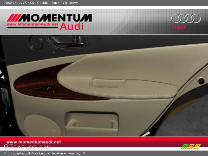 Obsidian Black / Cashmere 2008 Lexus GS 460