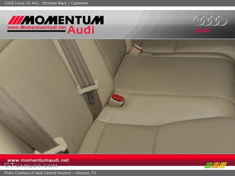 Obsidian Black / Cashmere 2008 Lexus GS 460