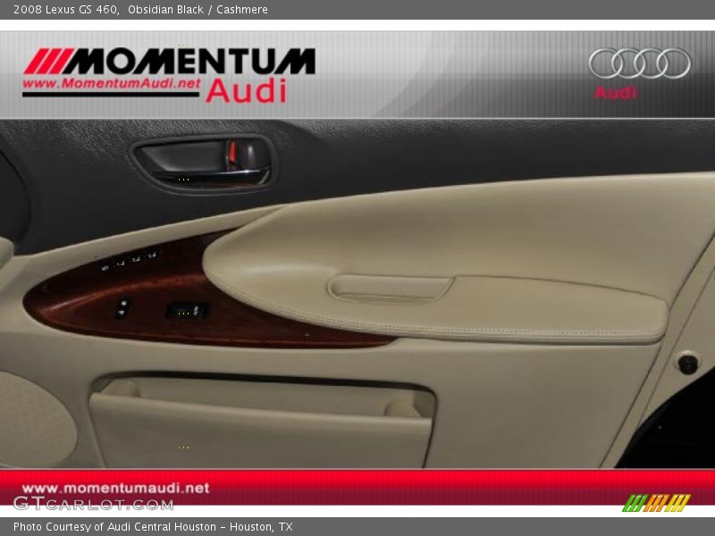 Obsidian Black / Cashmere 2008 Lexus GS 460