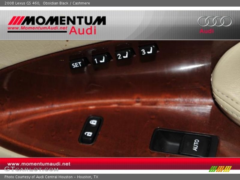 Obsidian Black / Cashmere 2008 Lexus GS 460