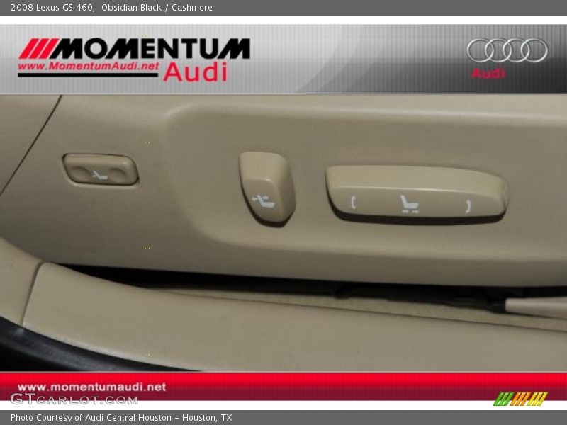 Obsidian Black / Cashmere 2008 Lexus GS 460