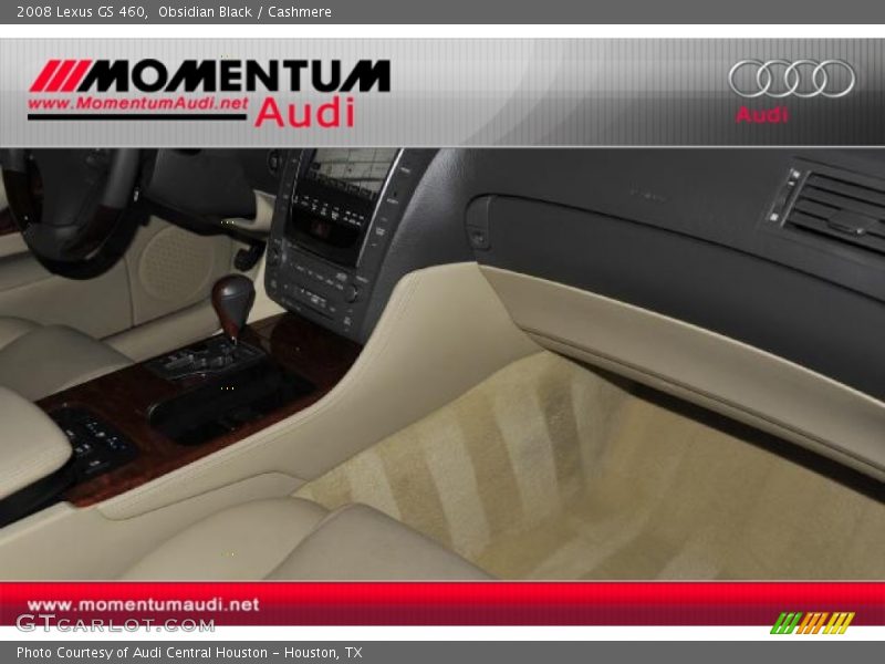 Obsidian Black / Cashmere 2008 Lexus GS 460