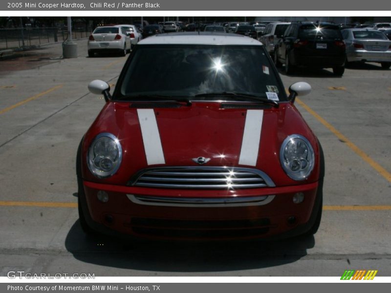 Chili Red / Panther Black 2005 Mini Cooper Hardtop