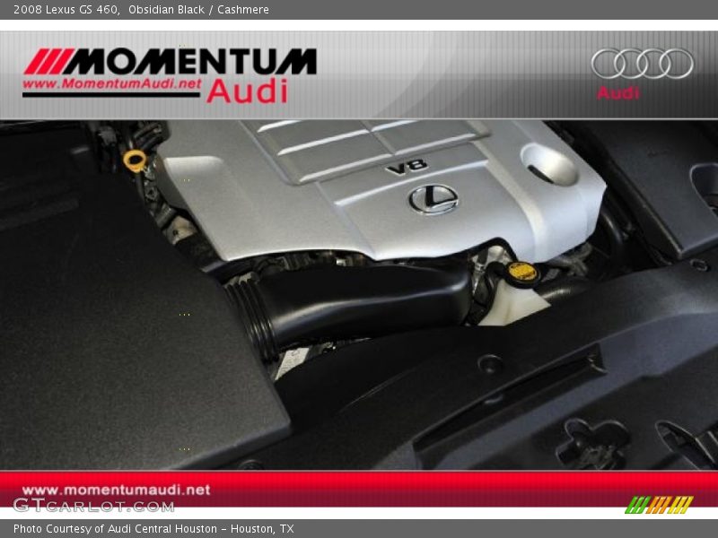 Obsidian Black / Cashmere 2008 Lexus GS 460
