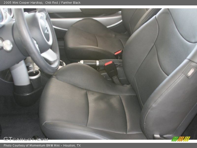 Chili Red / Panther Black 2005 Mini Cooper Hardtop