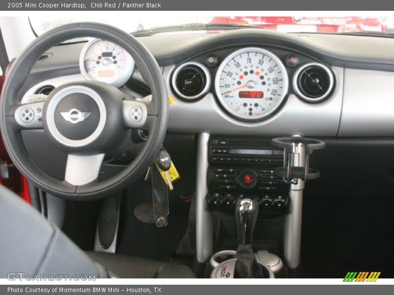 Chili Red / Panther Black 2005 Mini Cooper Hardtop