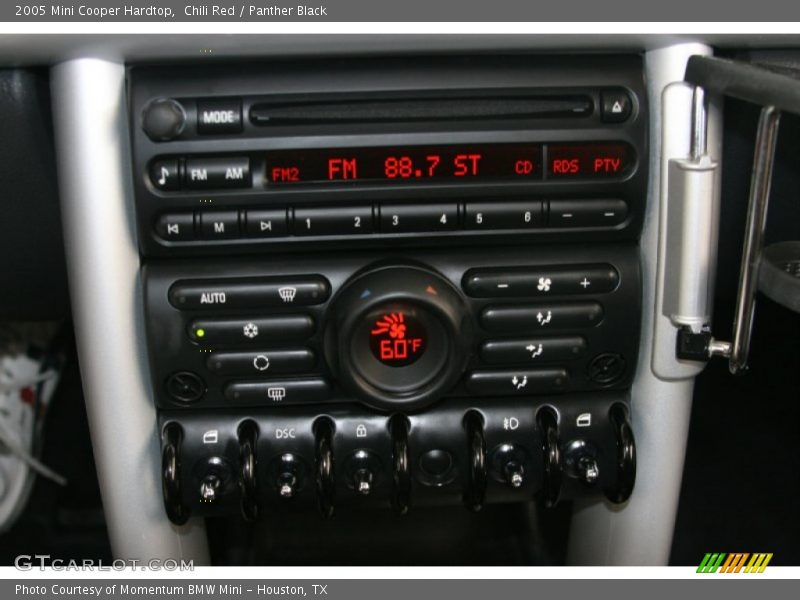 Chili Red / Panther Black 2005 Mini Cooper Hardtop