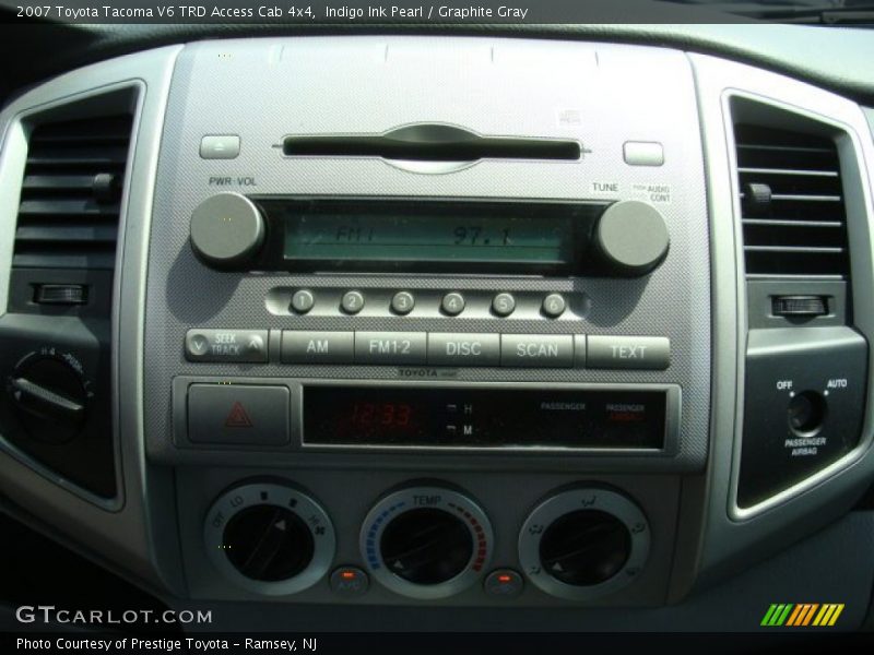 Indigo Ink Pearl / Graphite Gray 2007 Toyota Tacoma V6 TRD Access Cab 4x4