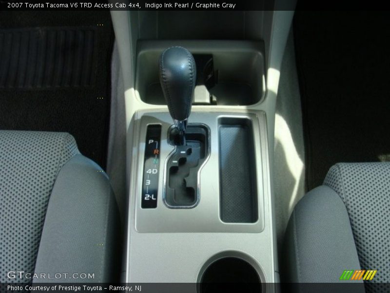 Indigo Ink Pearl / Graphite Gray 2007 Toyota Tacoma V6 TRD Access Cab 4x4