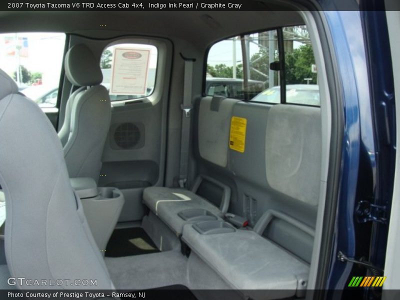 Indigo Ink Pearl / Graphite Gray 2007 Toyota Tacoma V6 TRD Access Cab 4x4