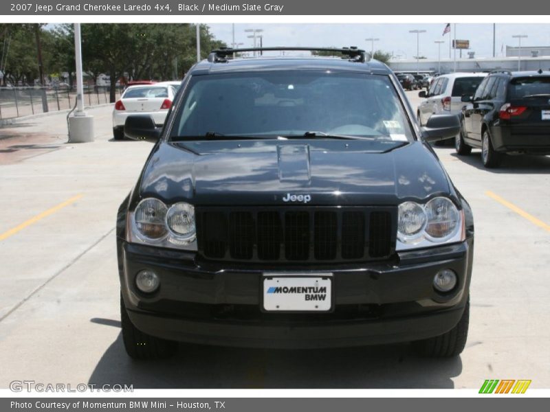 Black / Medium Slate Gray 2007 Jeep Grand Cherokee Laredo 4x4