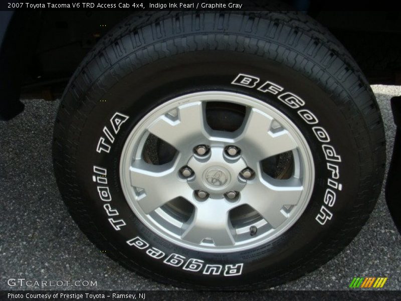Indigo Ink Pearl / Graphite Gray 2007 Toyota Tacoma V6 TRD Access Cab 4x4